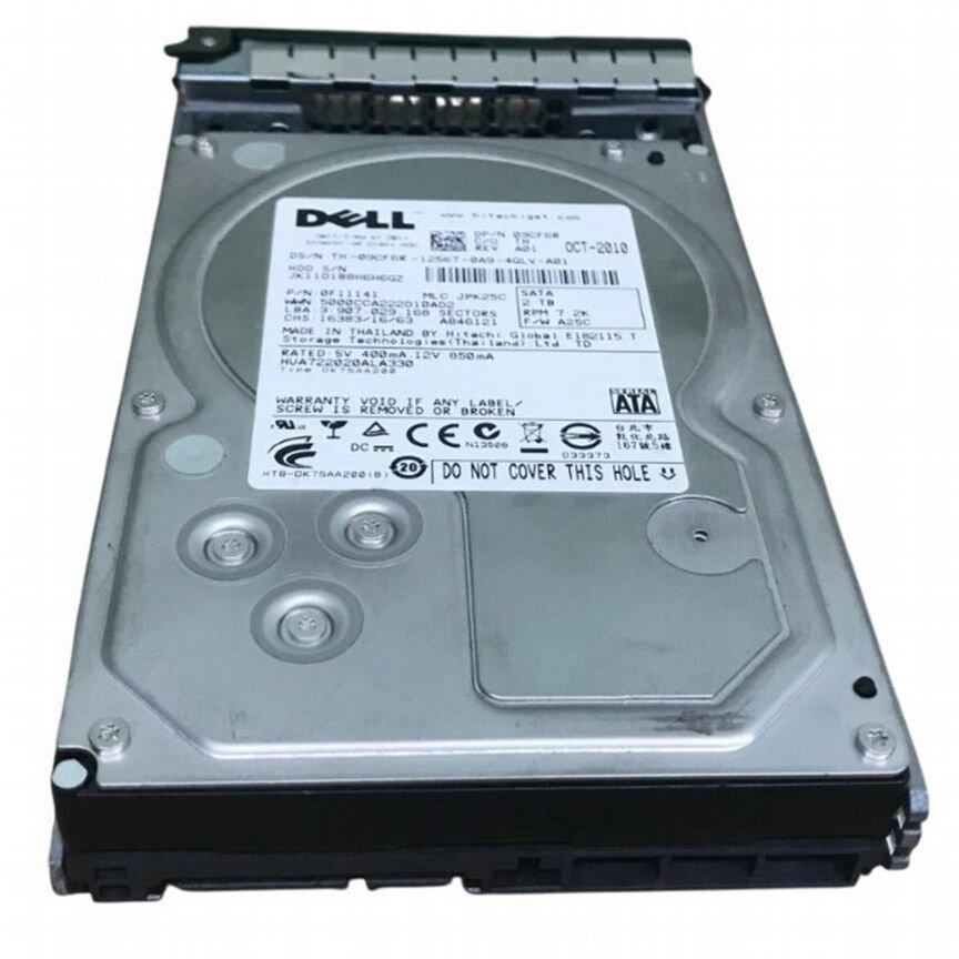 [9CF6R] Жесткий Диск Dell 2tb Sata2 3,5" Hdd 9cf6r