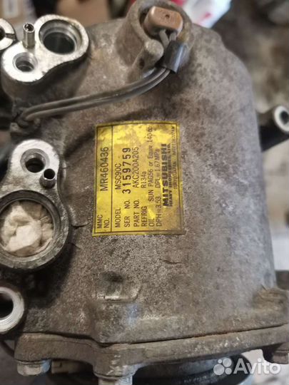 Компрессор кондиционера mitsubishi MR 460436