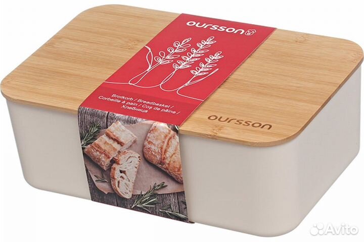 Хлебница Oursson с разделочной доской