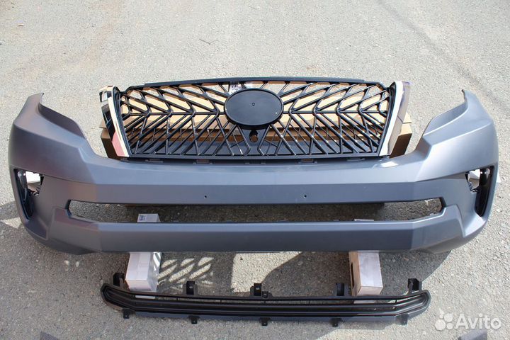 Prado 150 2013-2016 Бампер стиль 2017+ H1DZ8