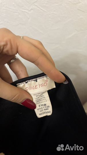 Черная юбка сетка США