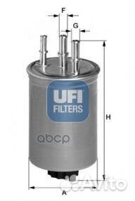 Фильтр топливный накручивающийся 2411600 UFI