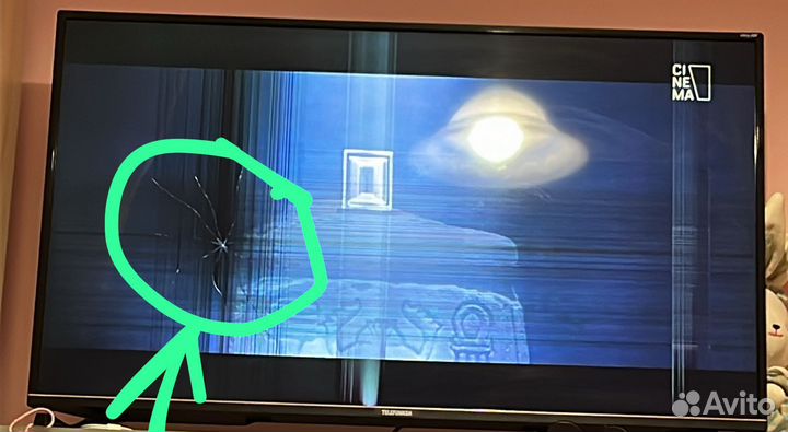 Телевизор Telefunken smart tv с wifi 43 дюйма