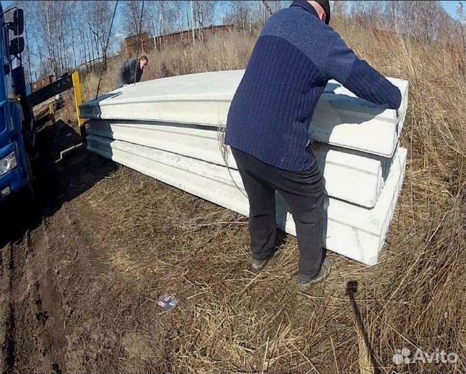 Плиты армированные за углом