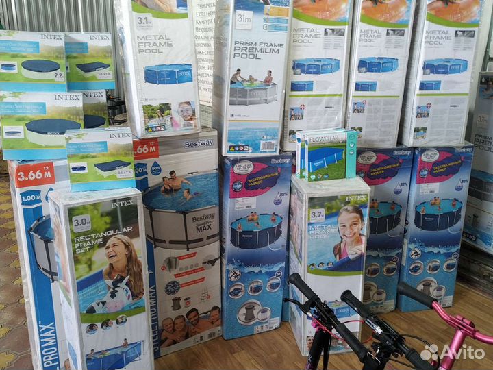 Каркасные бассейны