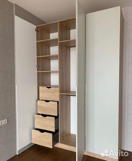 Шкаф по индивидуальным размерам для одежды