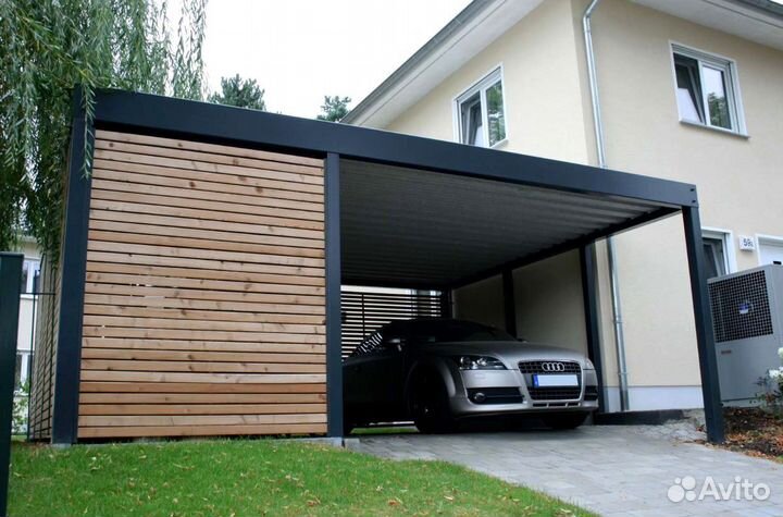 Навес под ключ