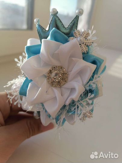 Ободок снежинка