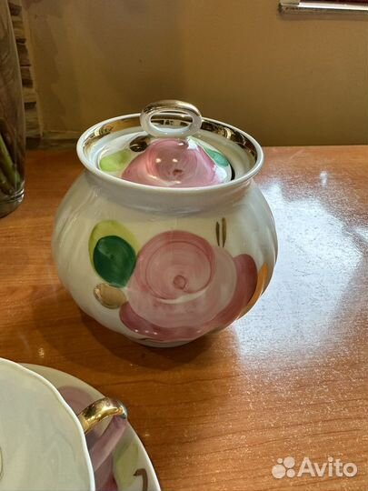 Сервиз чайный фарфоровый Дулево СССР