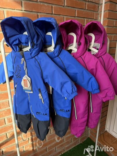 Новые демисезонные комбинезоны 74,80