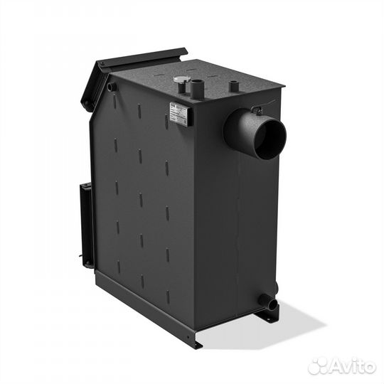 Твердотопливный котёл с увеличенной топкой