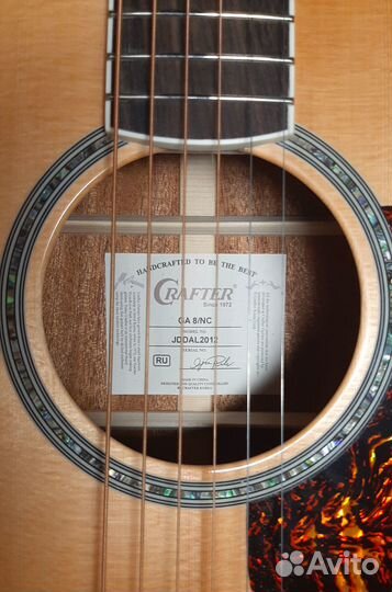 Гитара Crafter GA8/NC + Чехол в Подарок
