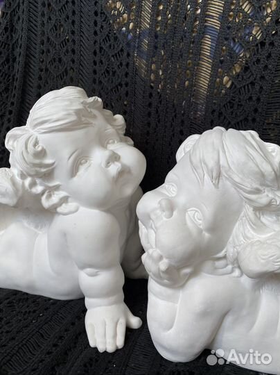 Ангел из гипса