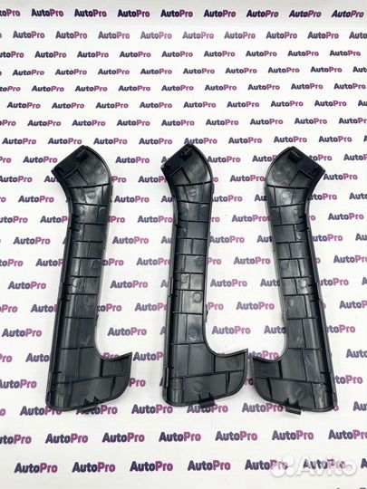 Накладки ручек дверей LADA Granta черный лак