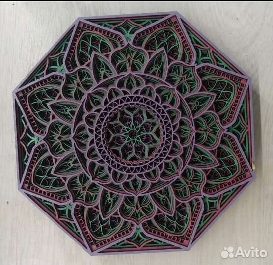 Панно карты мандалы настенный декор