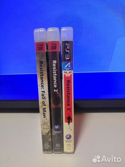 Resistance 1 2 3 trilogy ps3
