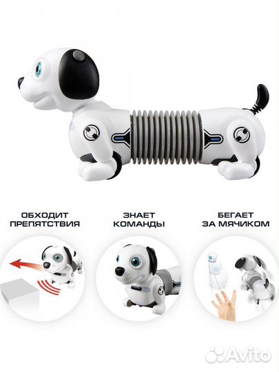 Собака робот silverlit ycoo дэкил джуниор