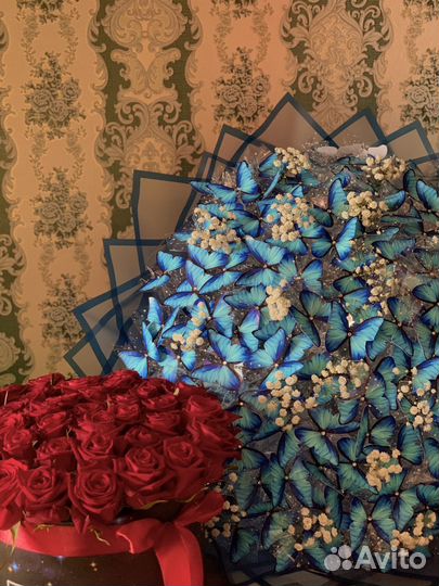 Букеты из бабочек