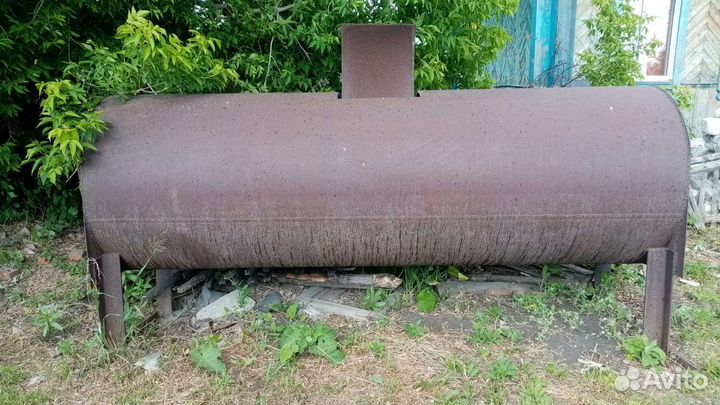 Бочка металлическая