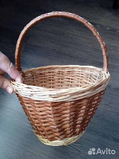 Корзина плетеная