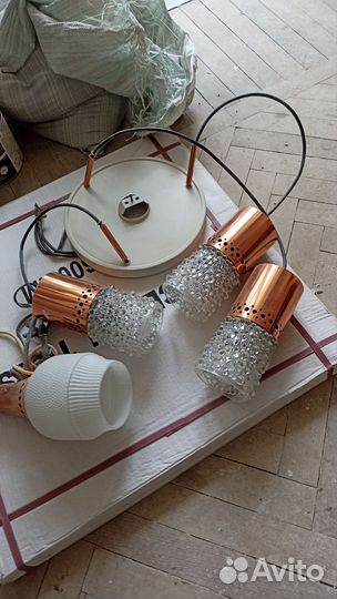 Люстры потолочные бу