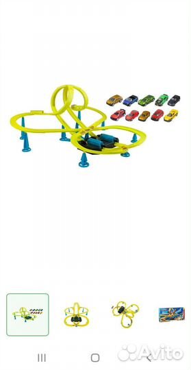Трасса трек игрушки машинки