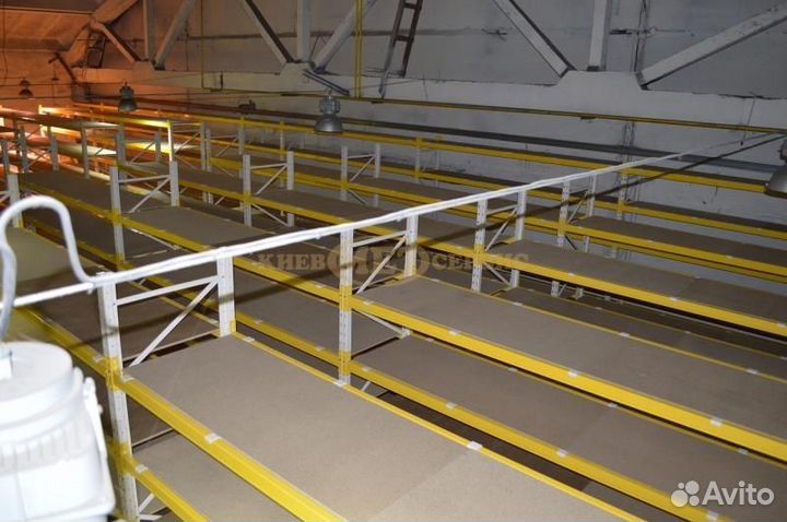 Мезонин складской полочный Складской стеллаж