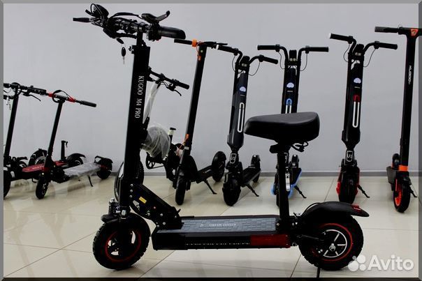 Электросамокаты новые в магазине