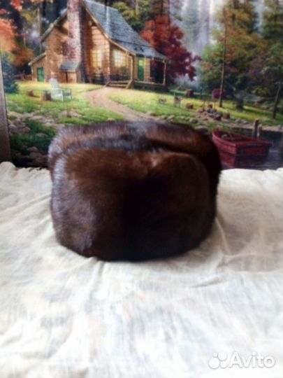 Мужская норковая шапка