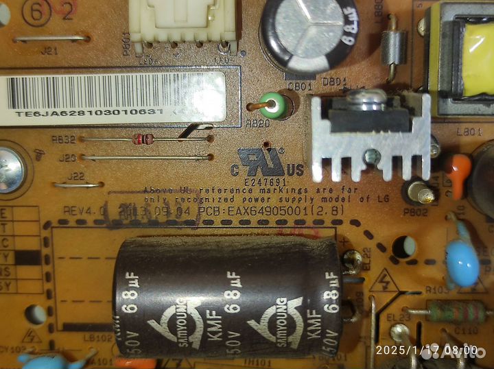PCB EAX64905001(2.8) от LG 32LB530U