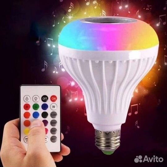 Лампа светодиодная bluetooth