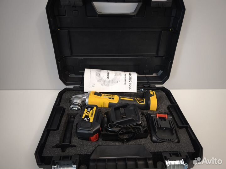 Ушм аккумуляторная dewalt 18в dcg405f