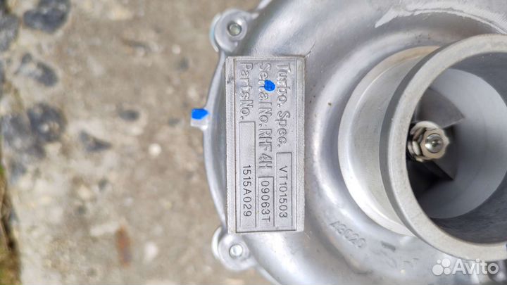 Турбокомпрессор митсубиси 4D56