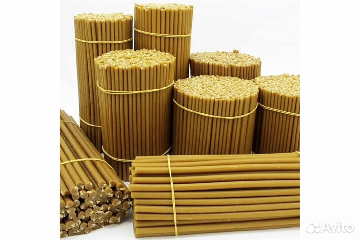 Свечи восковые церковные