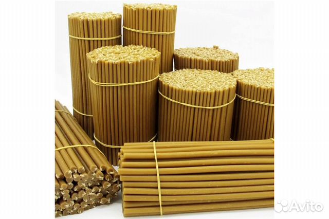 Свечи восковые церковные