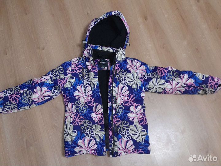 Горнолыжная куртка детская для девочки р. 152