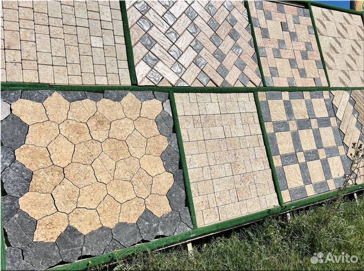 Тротуарная плитка бордюры