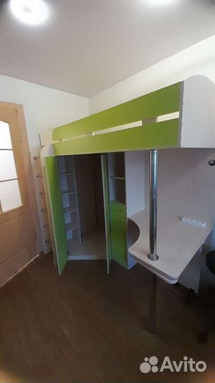 Детская кровать чердак