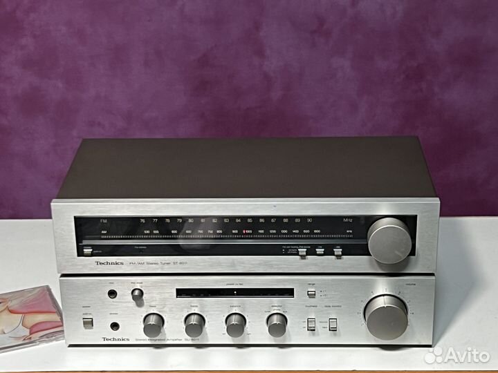Усилитель technics su-8011, тюнер technics st-8011