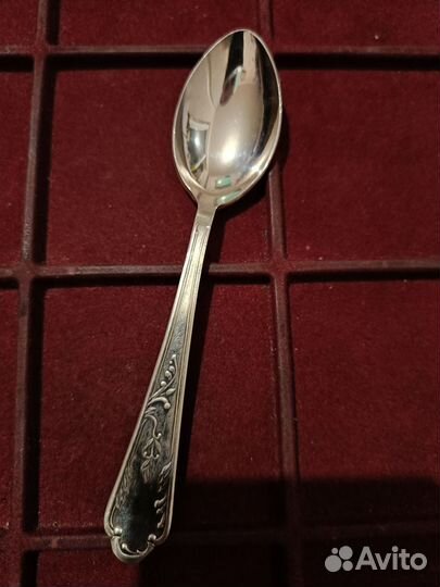 Чайная ложка серебро