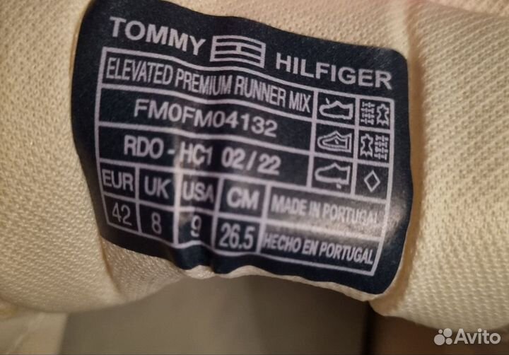 Кроссовки Tommy Hilfiger