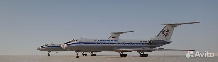 Модель самолёта Ту-134