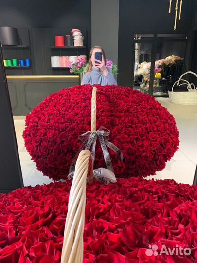 Корзина 301 роза