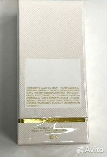 Tom Ford White Suede 100 ml оригинал