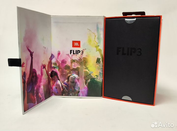 Коробка от портативной колонки JBL Flip 3 оригинал