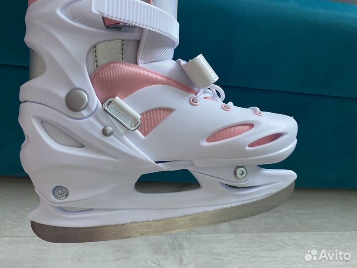 Коньки детские раздвижные 34 37 для девочки