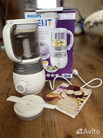 Пароварка блендер avent