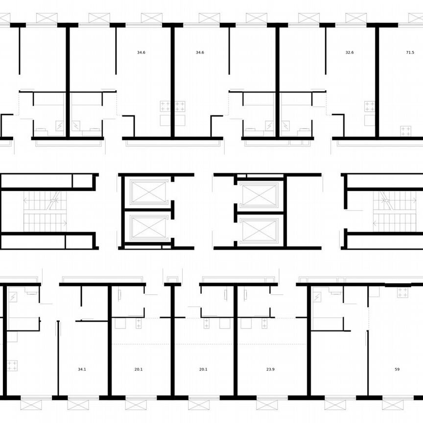 2-к. квартира, 48,8 м², 3/33 эт.