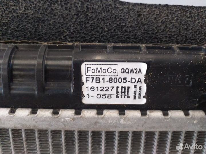 Радиатор охлаждения двигателя Ford Eco Sport 1.6