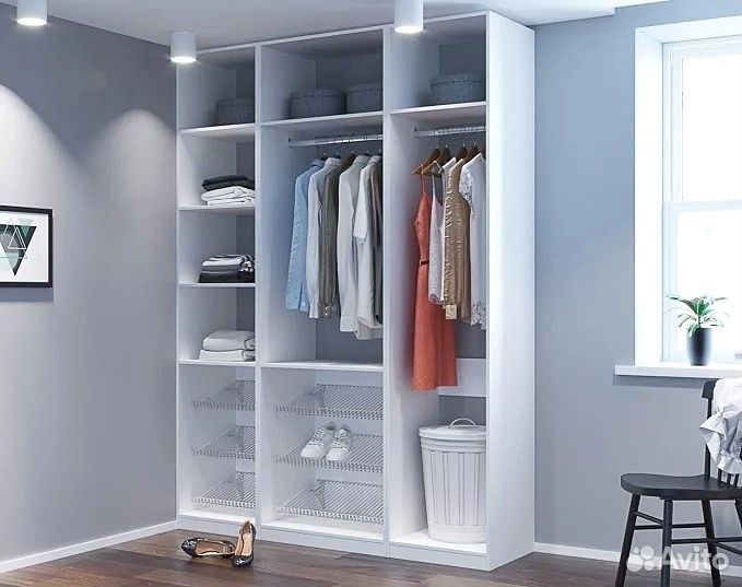 Гардеробная система хранения новая